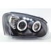 Subaru Impreza WRX GD 02-04 V8 Black Projector Headlamp w Ring & LED